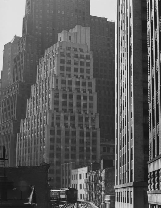 From Fulton St. El Station by Todd Webb, Image 1.