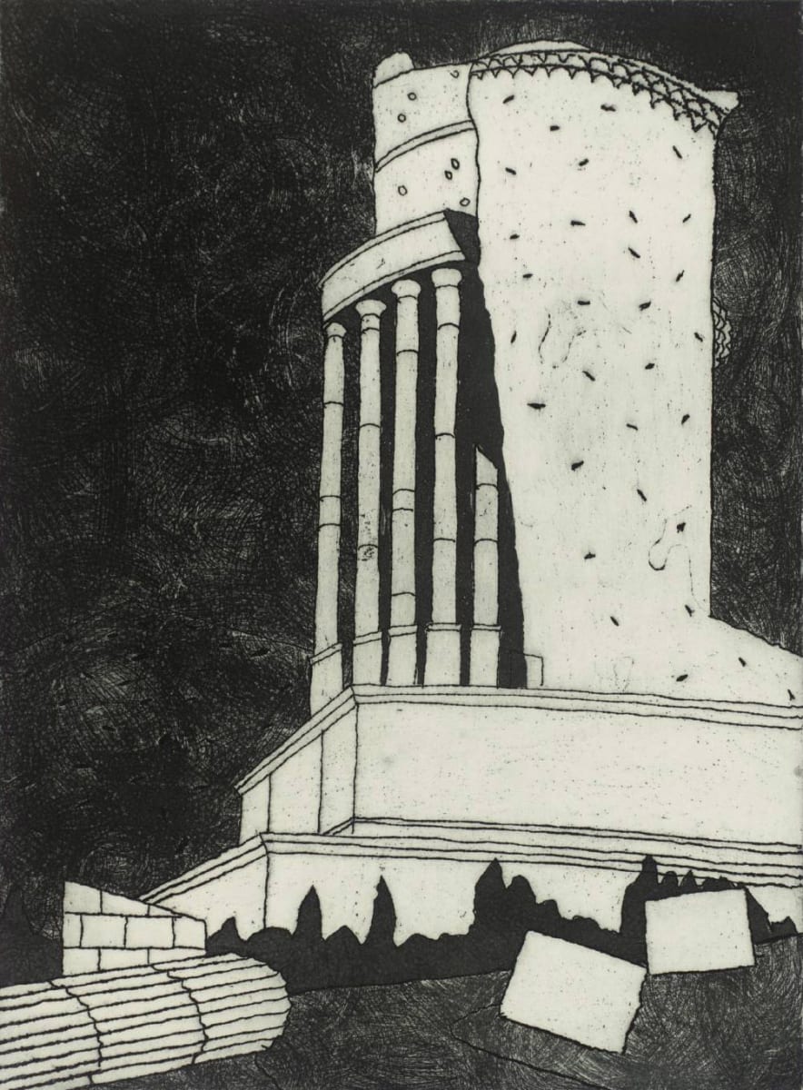 La Turbie by Julian Trevelyan, Image 1.