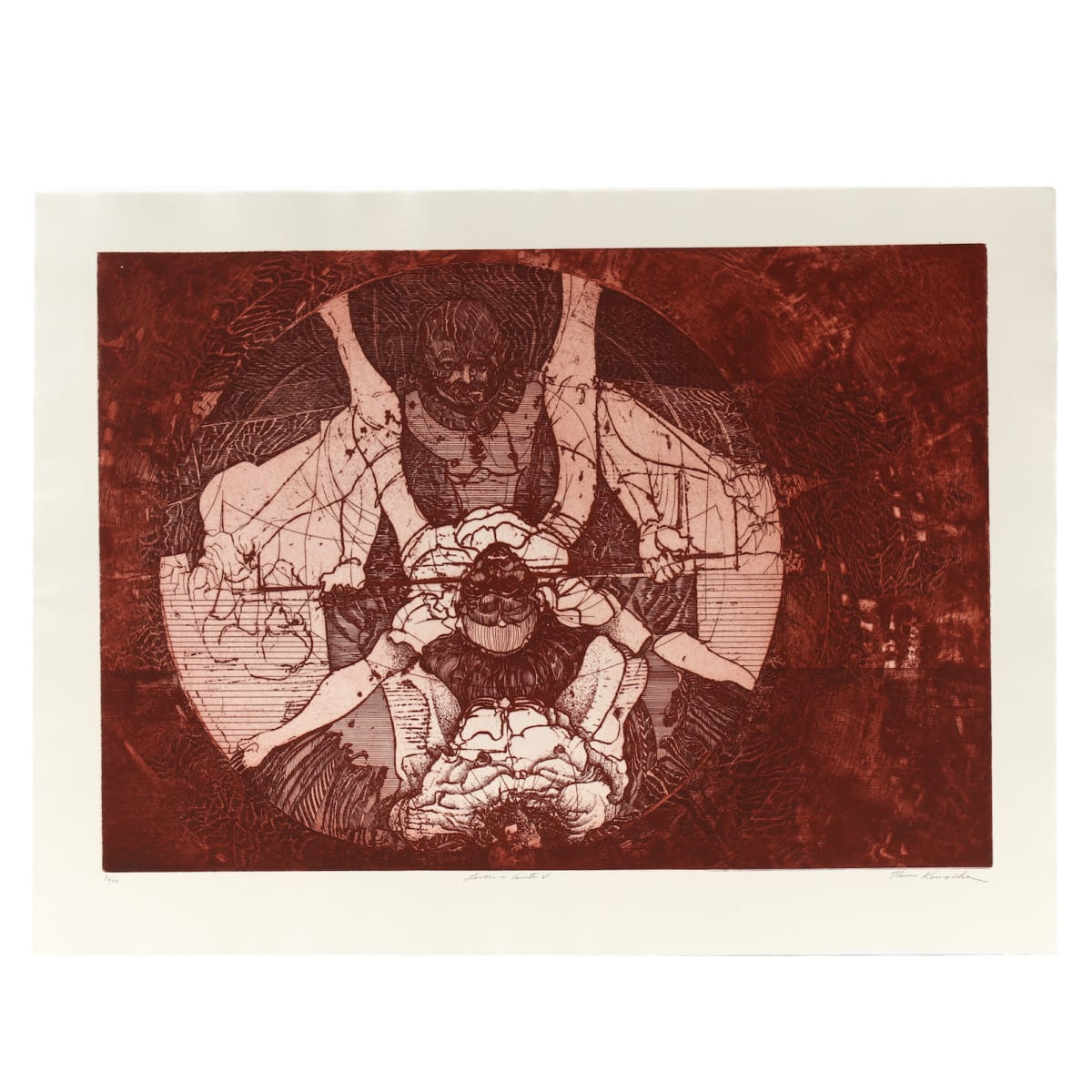 Lovers, Canto V, from Inferno by Ron Kowalke, Image 1.