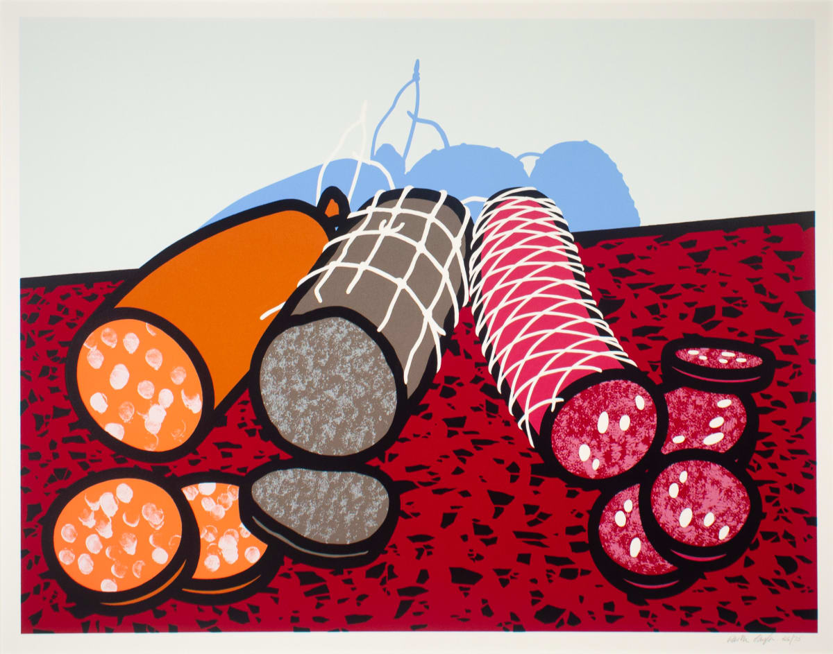 Three Sausages by Patrick Caulfield 