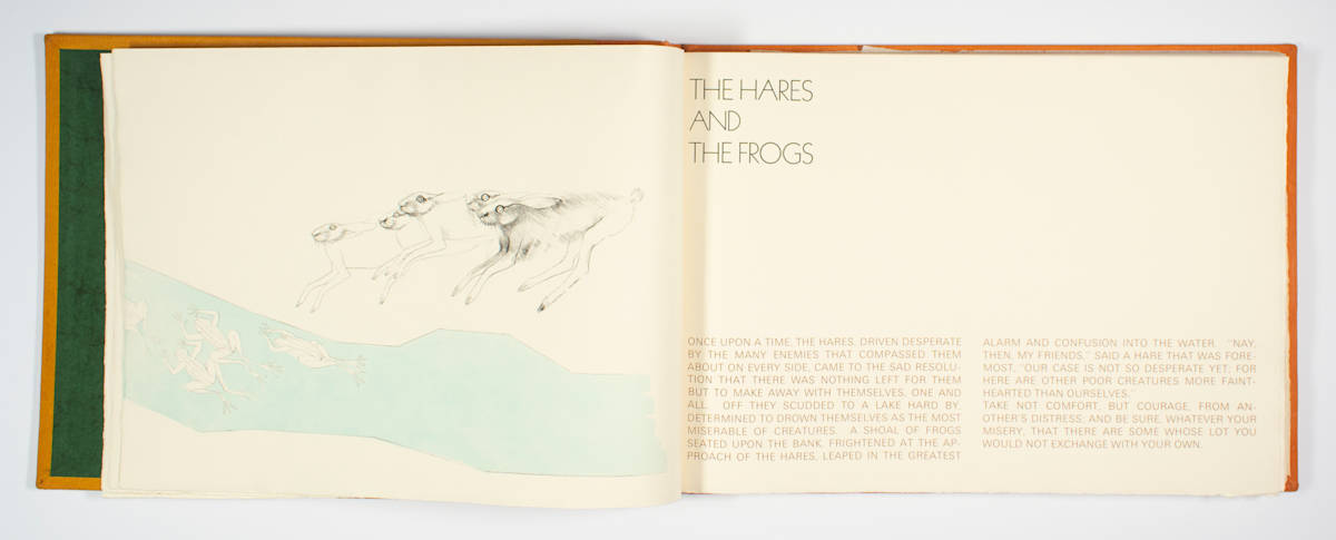 Aesop's Fables by Dame Elisabeth Frink, Image 7.