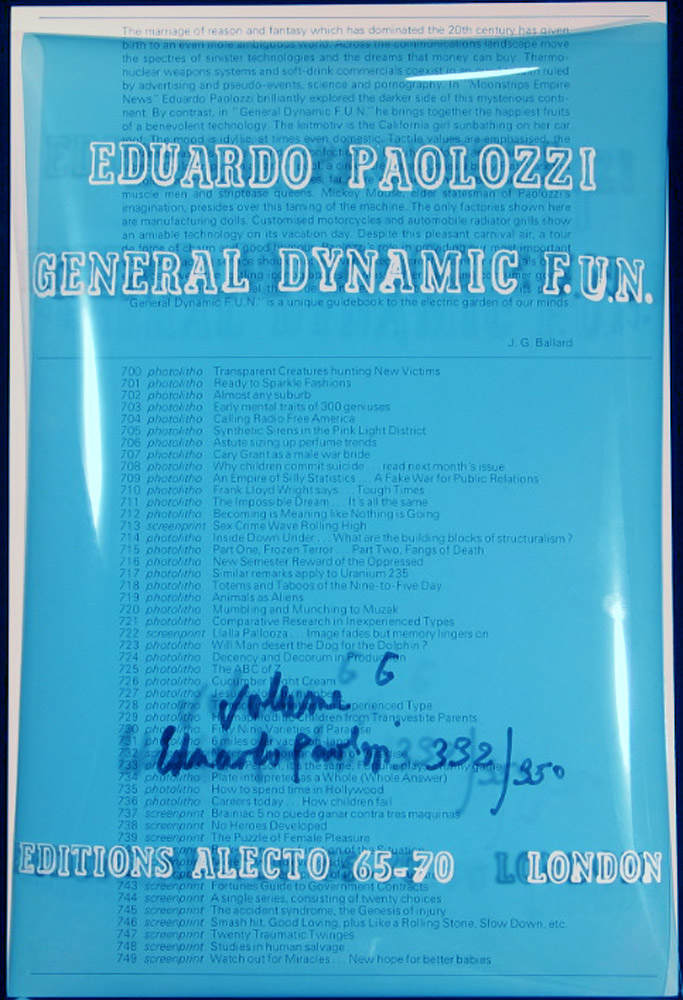 General Dynamic F.U.N. by Eduardo Paolozzi, Image 1.