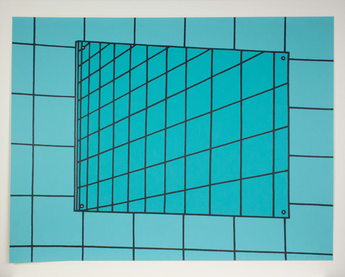 Bathroom Mirror by Patrick Caulfield, Image 1.