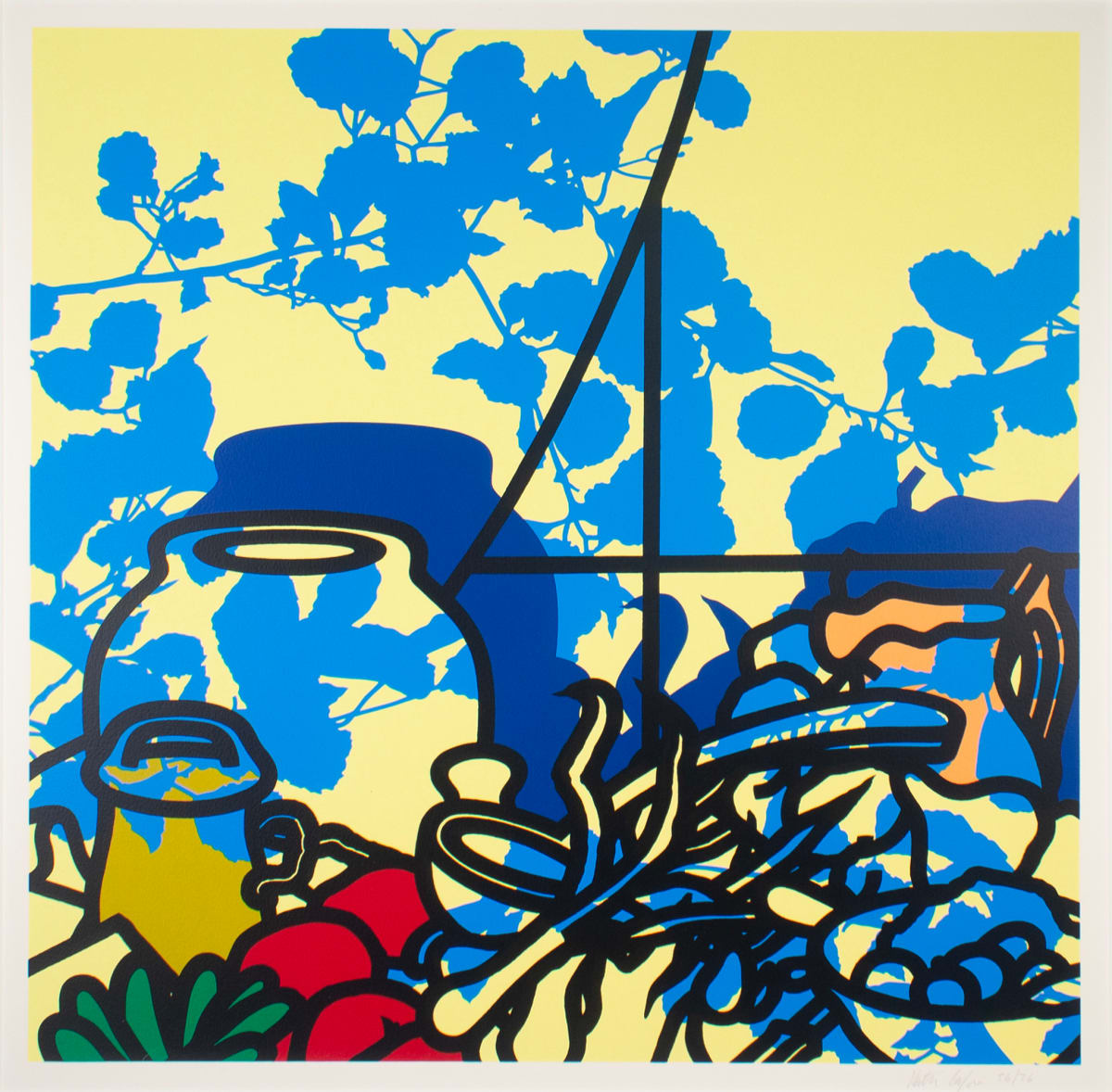 Still Life Ingredients by Patrick Caulfield, Image 1.