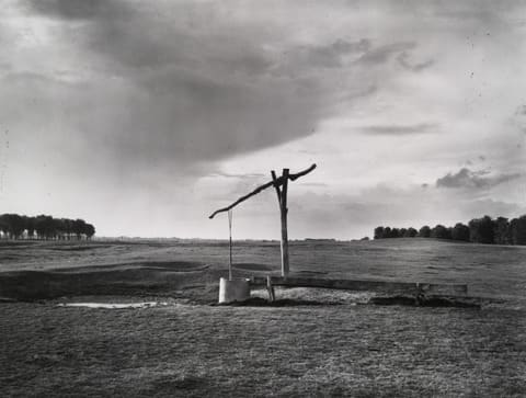 Hungarian Landscape, from A Hungarian Memory Portfolio by André Kertész, Image 1.