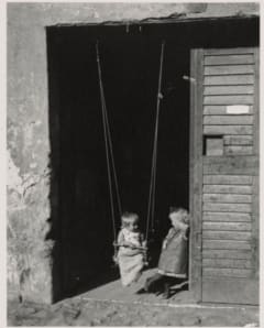 The Swing, from A Hungarian Memory Portfolio by André Kertész 
