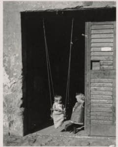 The Swing, from A Hungarian Memory Portfolio by André Kertész, Image 1.