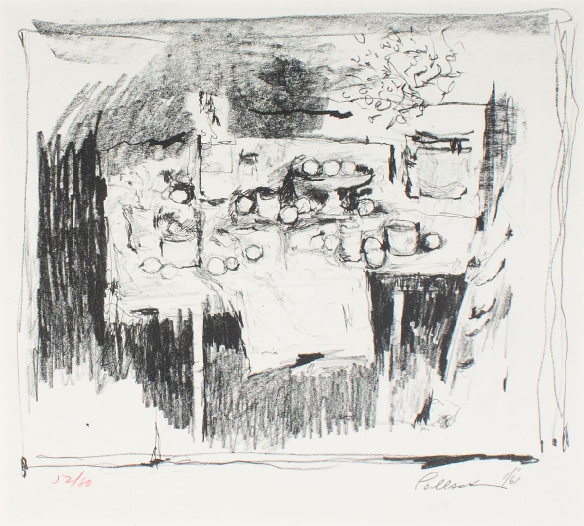 Still Life with Orange by Reginald Pollack, Image 1.