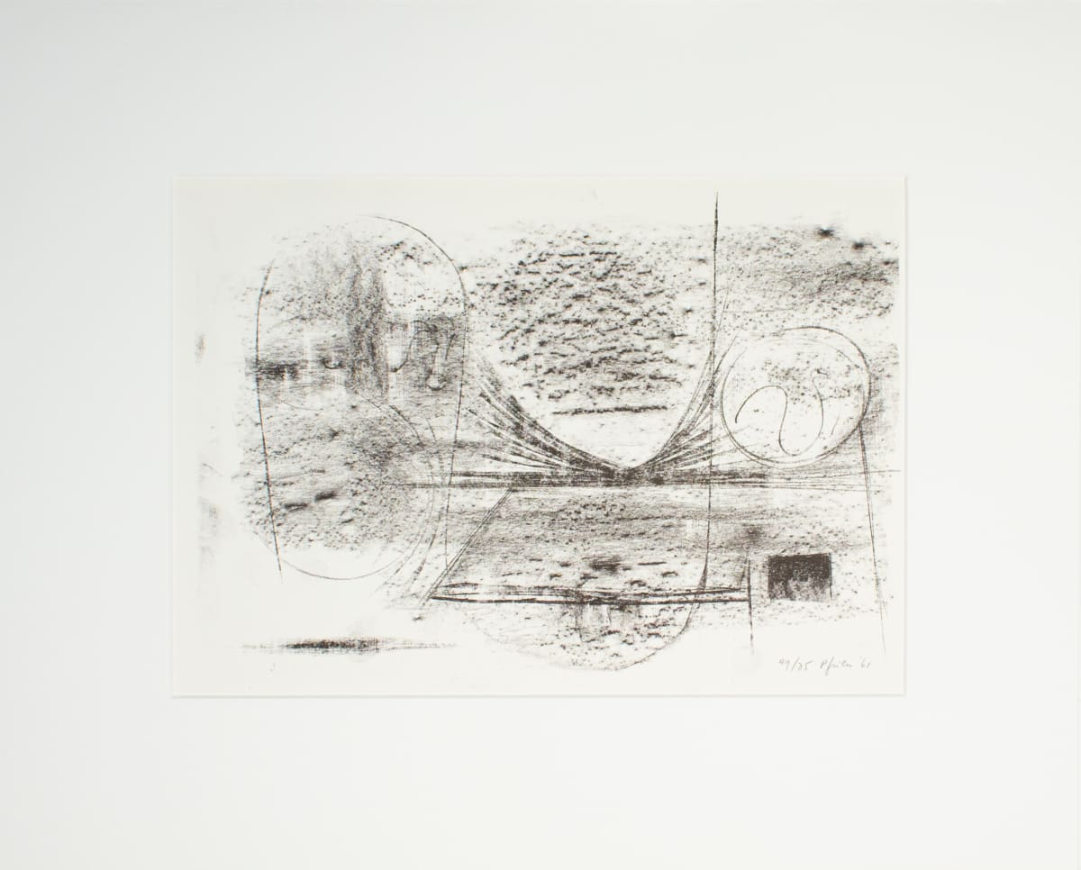 Rubbing #1 by Bernard Pfriem, Image 1.