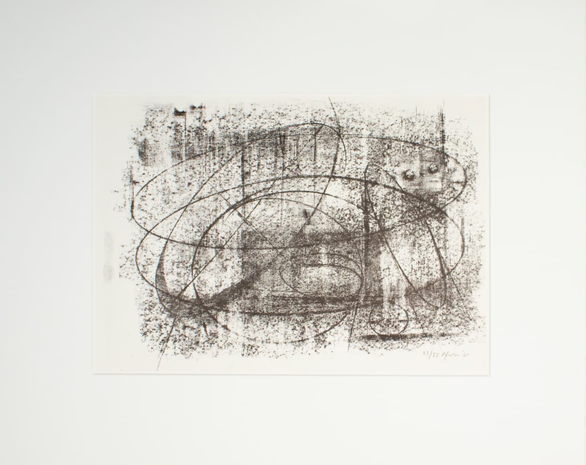 Rubbing #4 by Bernard Pfriem, Image 1.