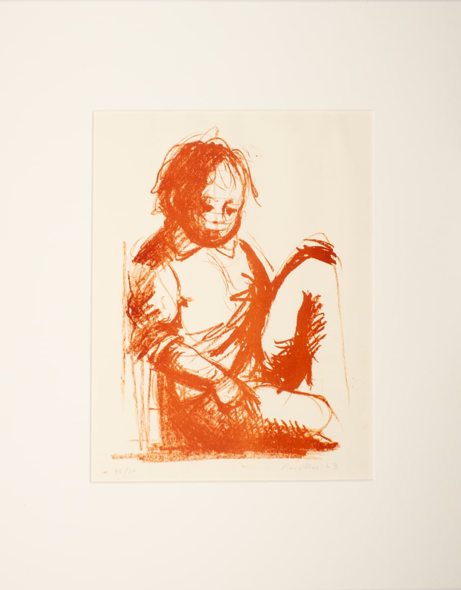 Seated Child by Paul Resika, Image 1.