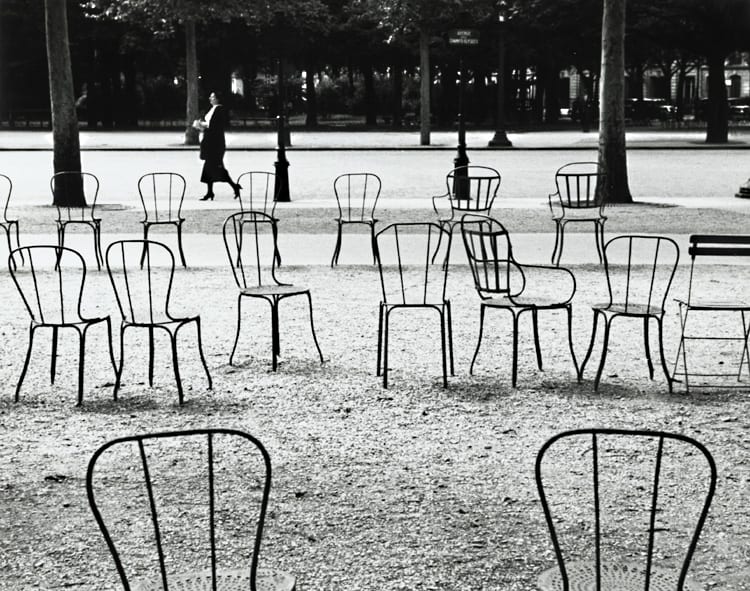 Chairs of Paris, 1927, Paris by André Kertész 