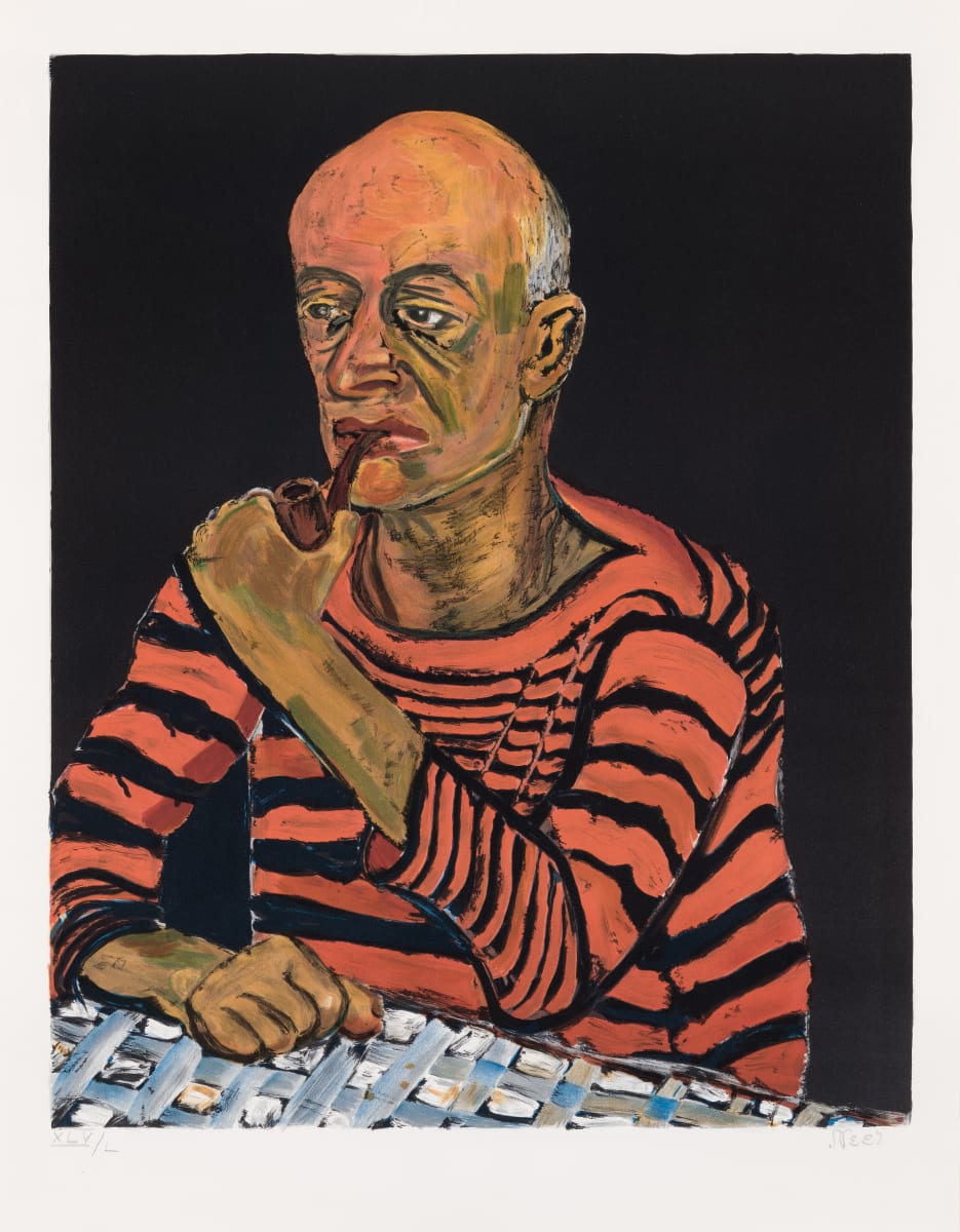 Portrait of John Rothschild by Alice Neel 