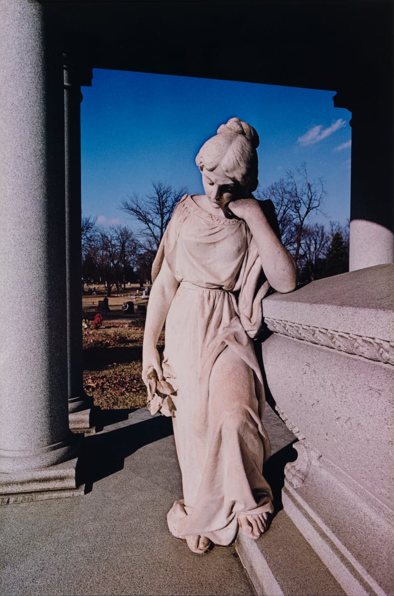 Untitled (Angel in Mourning) by William Eggleston 