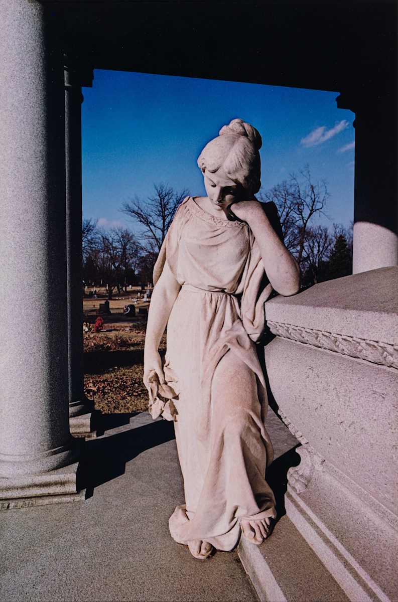 Untitled (Angel in Mourning) by William Eggleston, Image 2.