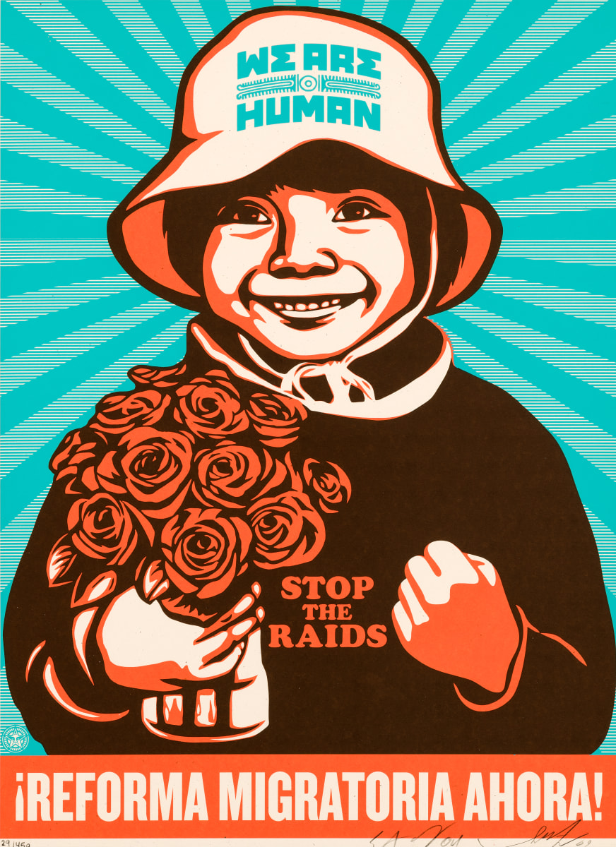 Immigration Reform by Shepard Fairey 