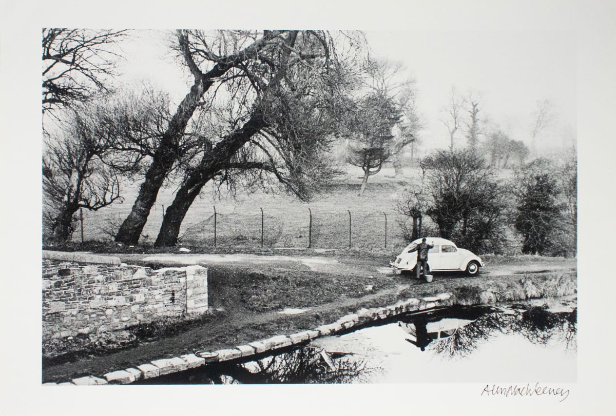 Car Wash, The Royal Canal, Dublin by Alen MacWeeney 