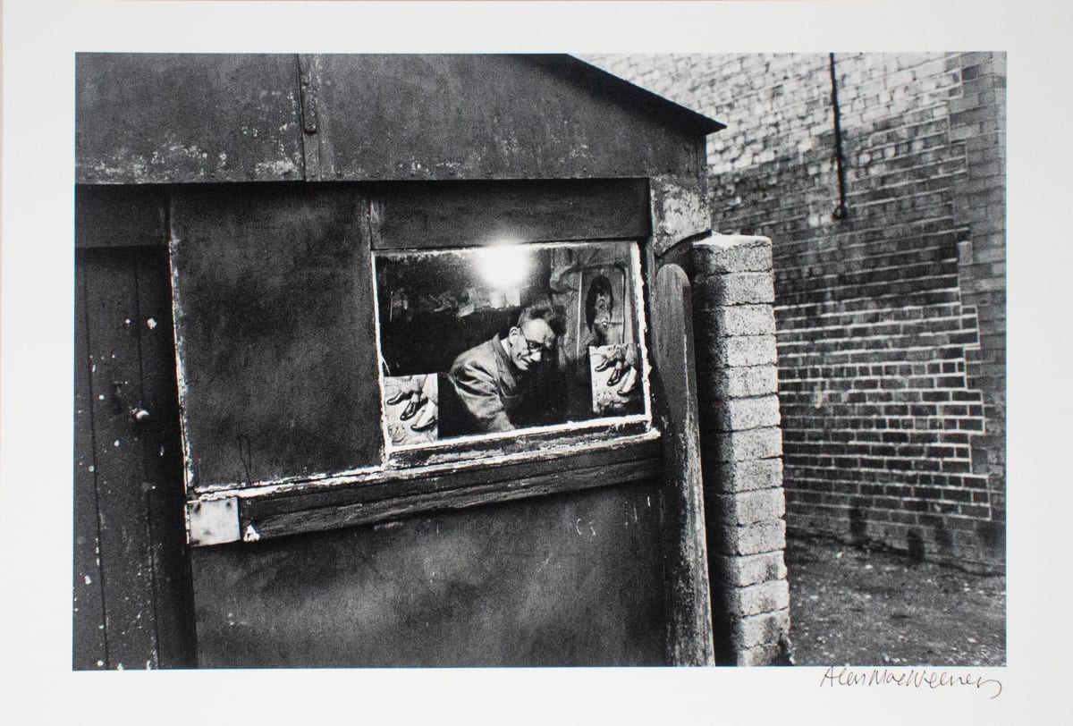 A Shoemaker, Dublin by Alen MacWeeney 