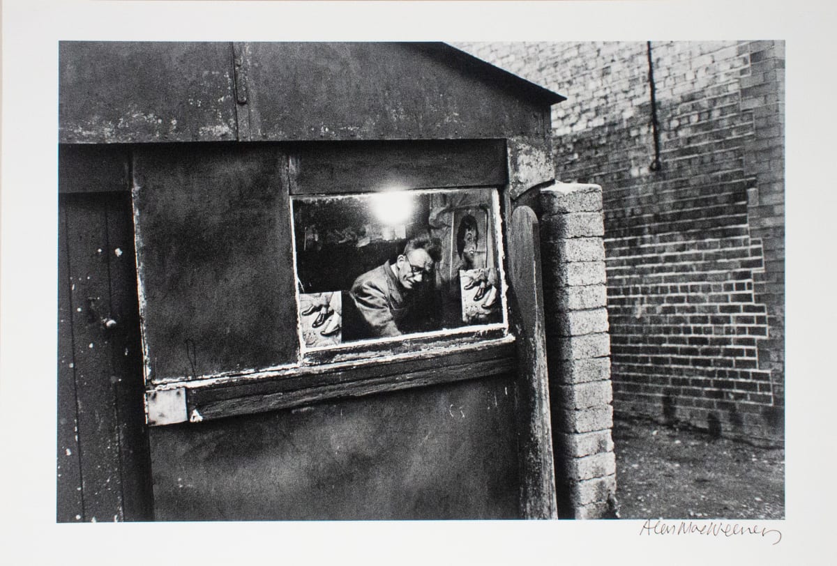 A Shoemaker, Dublin by Alen MacWeeney 