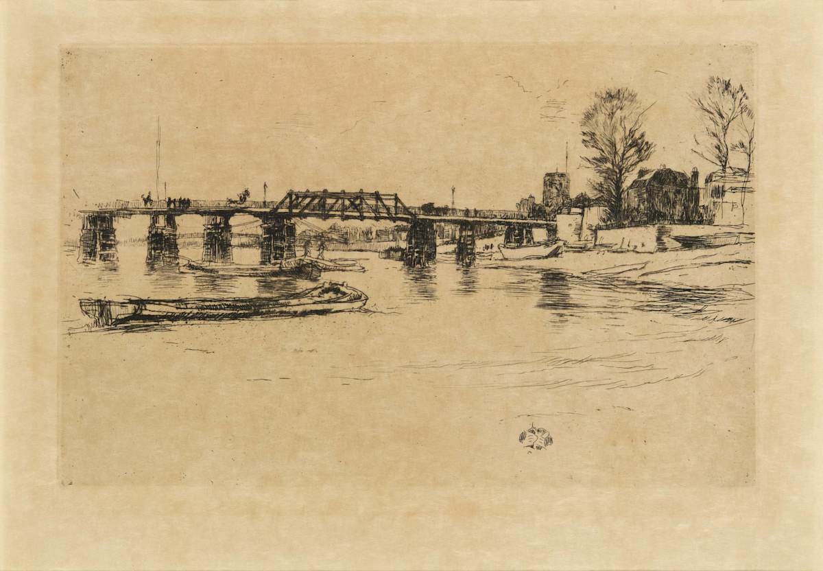 Fulham (Chelsea) by James McNeill Whistler 