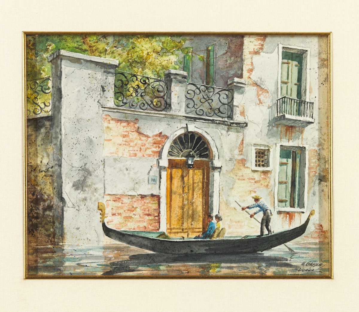 Venetian Afternoon by Henry Gasser 