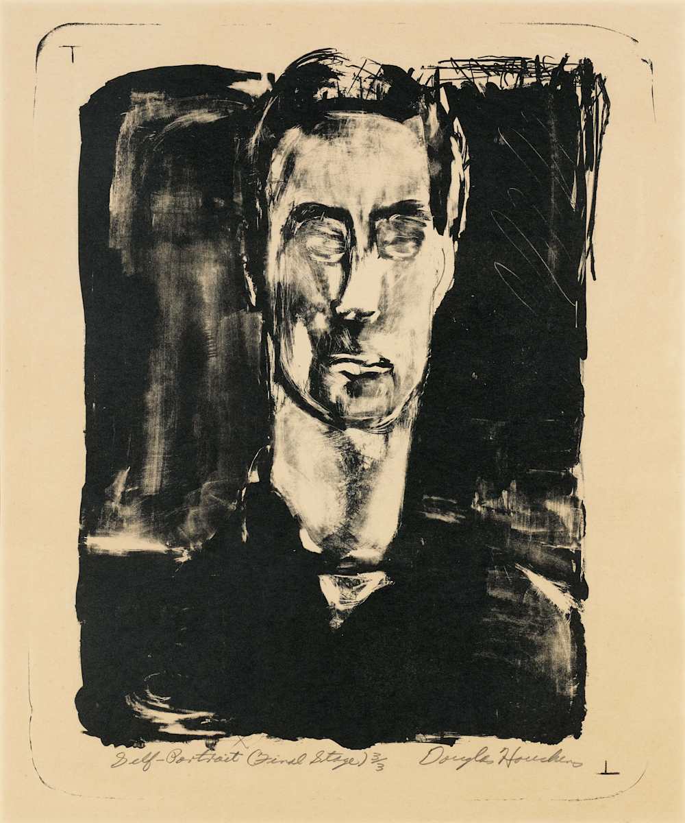 Self-Portrait (Final Stage) by Douglas Houchens 