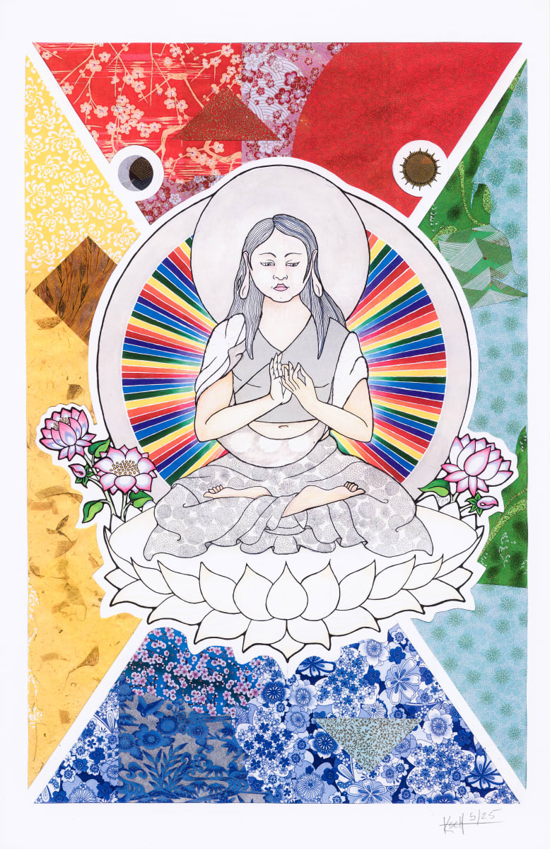 Vairocana, Buddha Family by Kaitlyn S. C. Hatch 