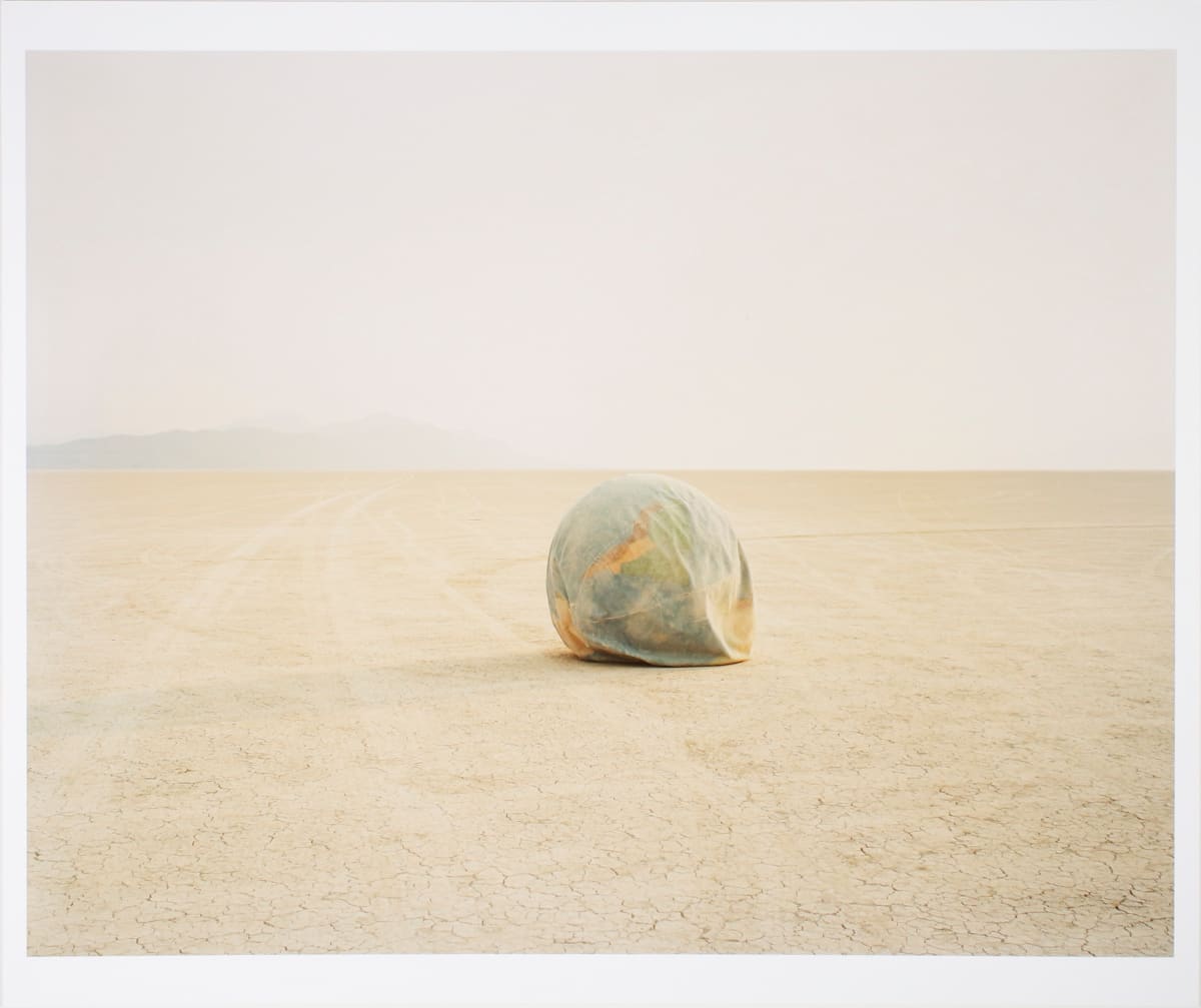 Desert Croquet #1 Deflated World, from the Series "Desert Cantos VIII: The Event II" by Richard Misrach 