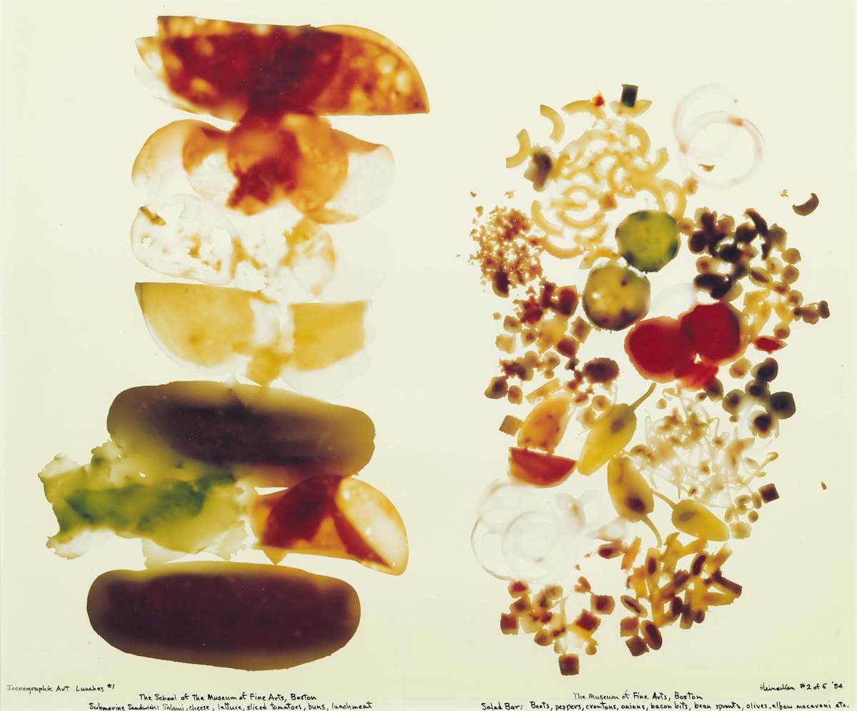 Iconographic Art Lunches #1 by Robert Heinecken 