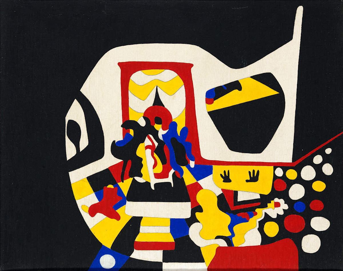 Black Hands on a Yellow Table by Larry Connatser, Image 1.