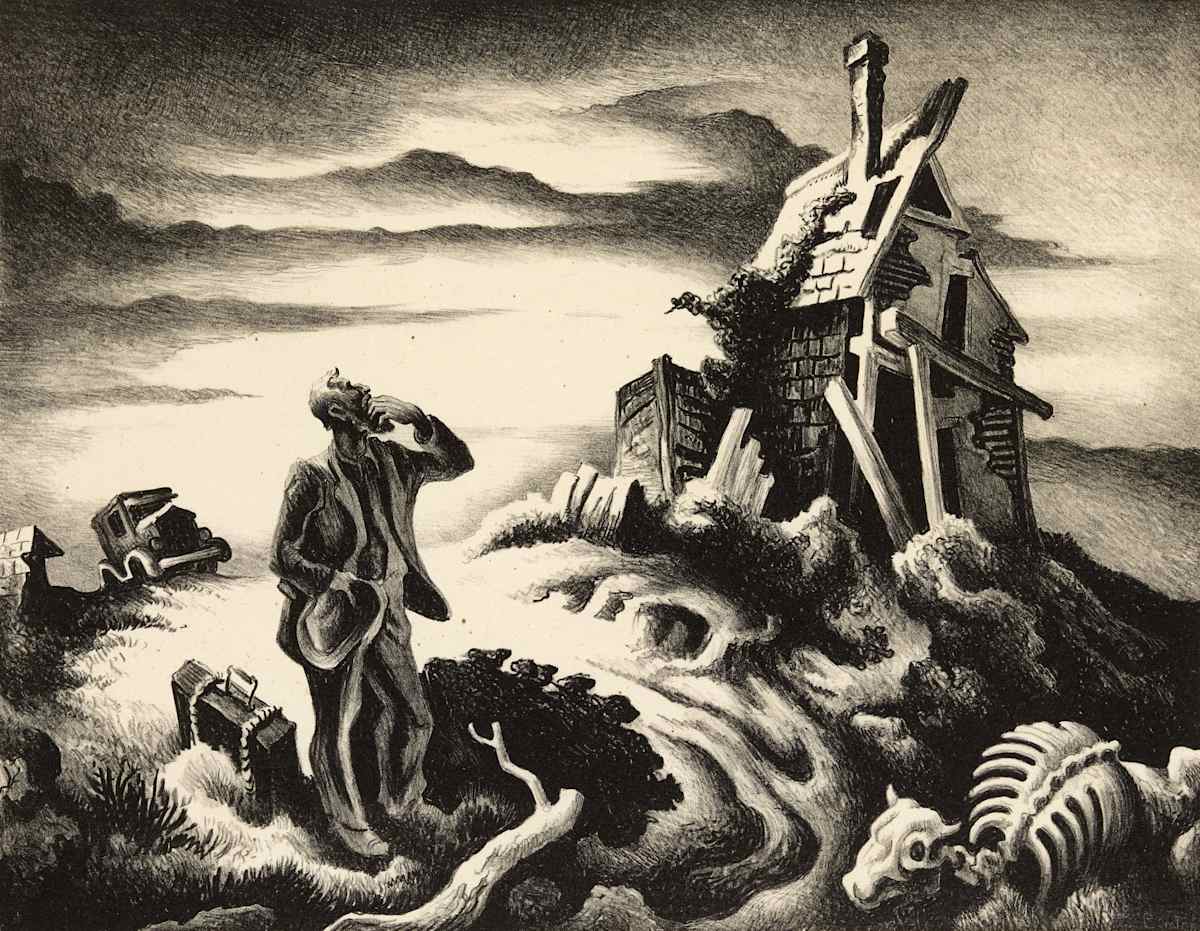 Prodigal Son by Thomas Hart Benton 
