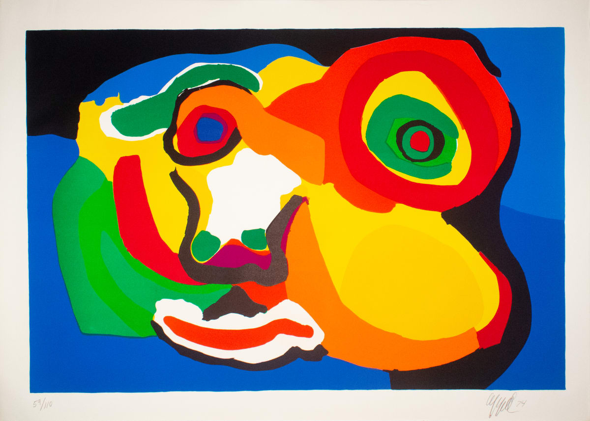 Moving in the Wind by Karel Appel 