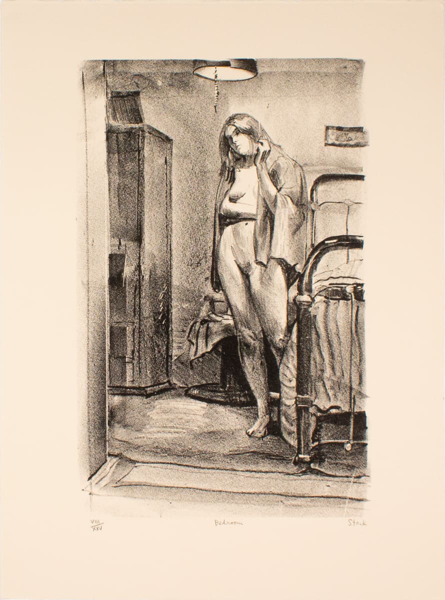 Bedroom by Frank Huntington Stack, Image 1.