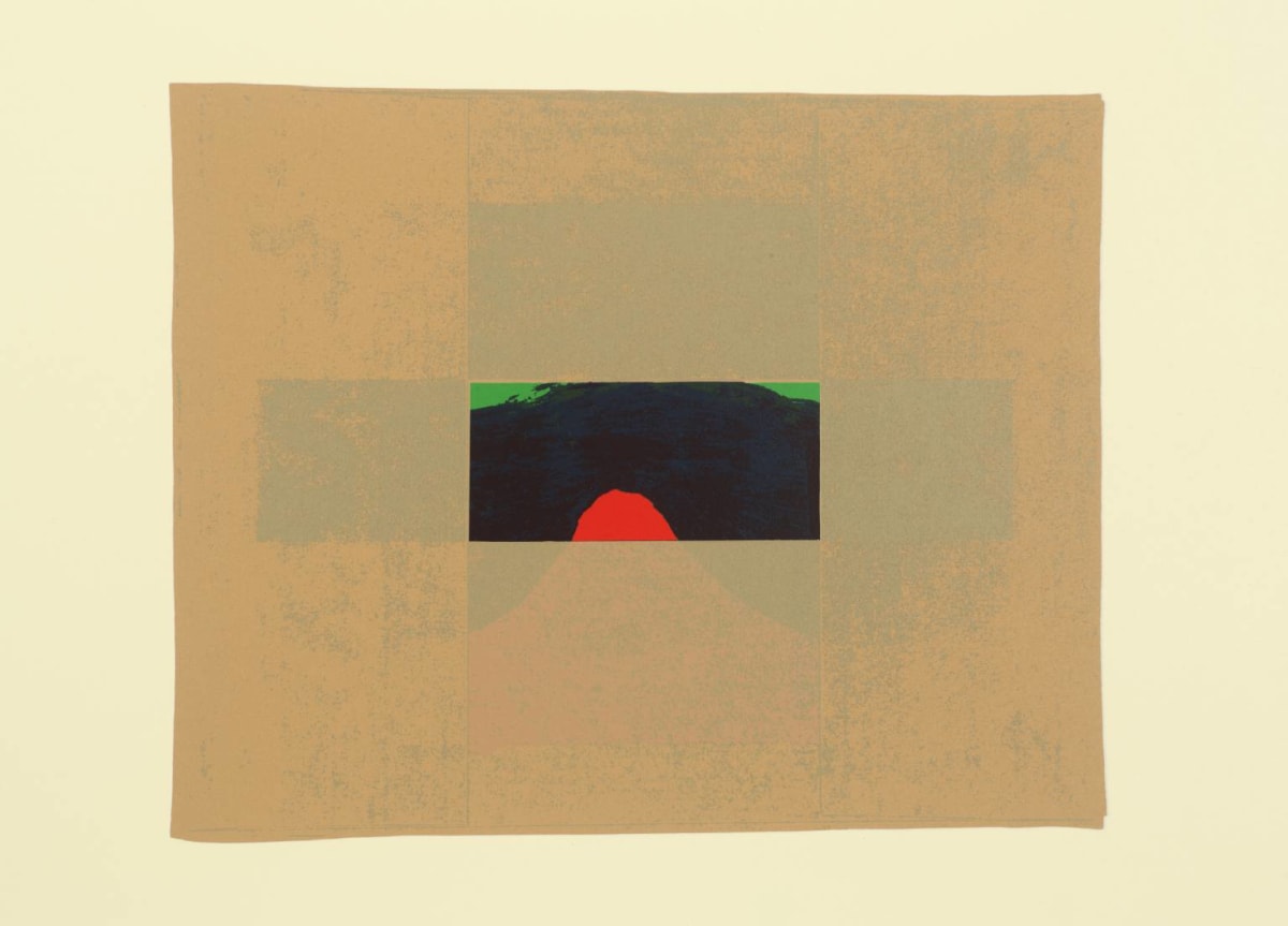 Indian View E by Howard Hodgkin 