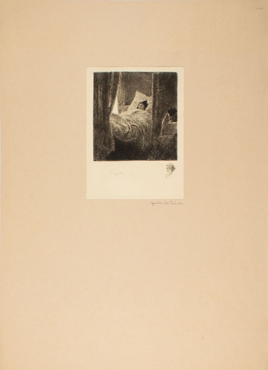 l'agonie by Gaston de La Touche, Image 1.