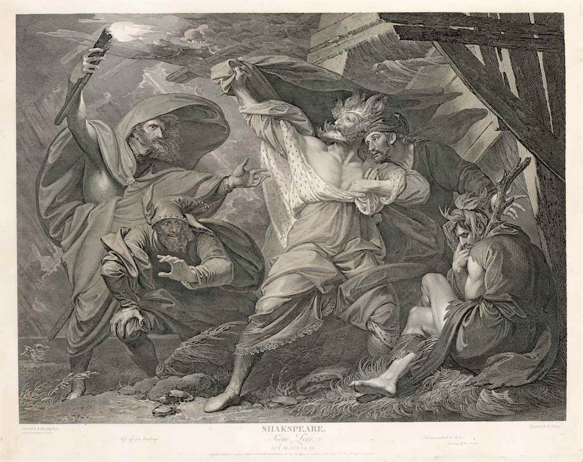 Dramatic Works of Shakespeare - King Lear by John Boydell 
