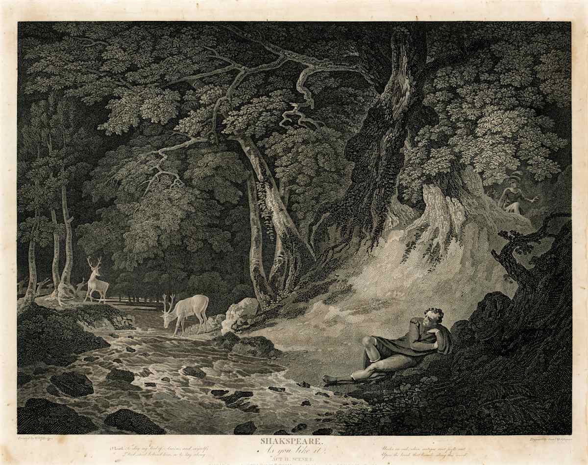 Dramatic Works of Shakespeare - As You Like It by John Boydell 