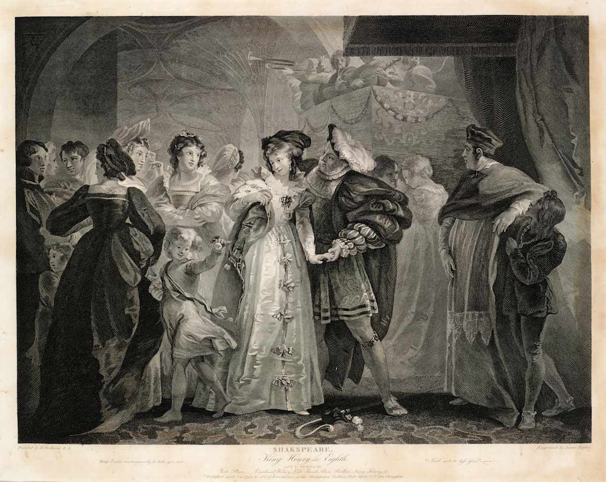 Dramatic Works of Shakespeare - King Henry the Eighth by John Boydell 