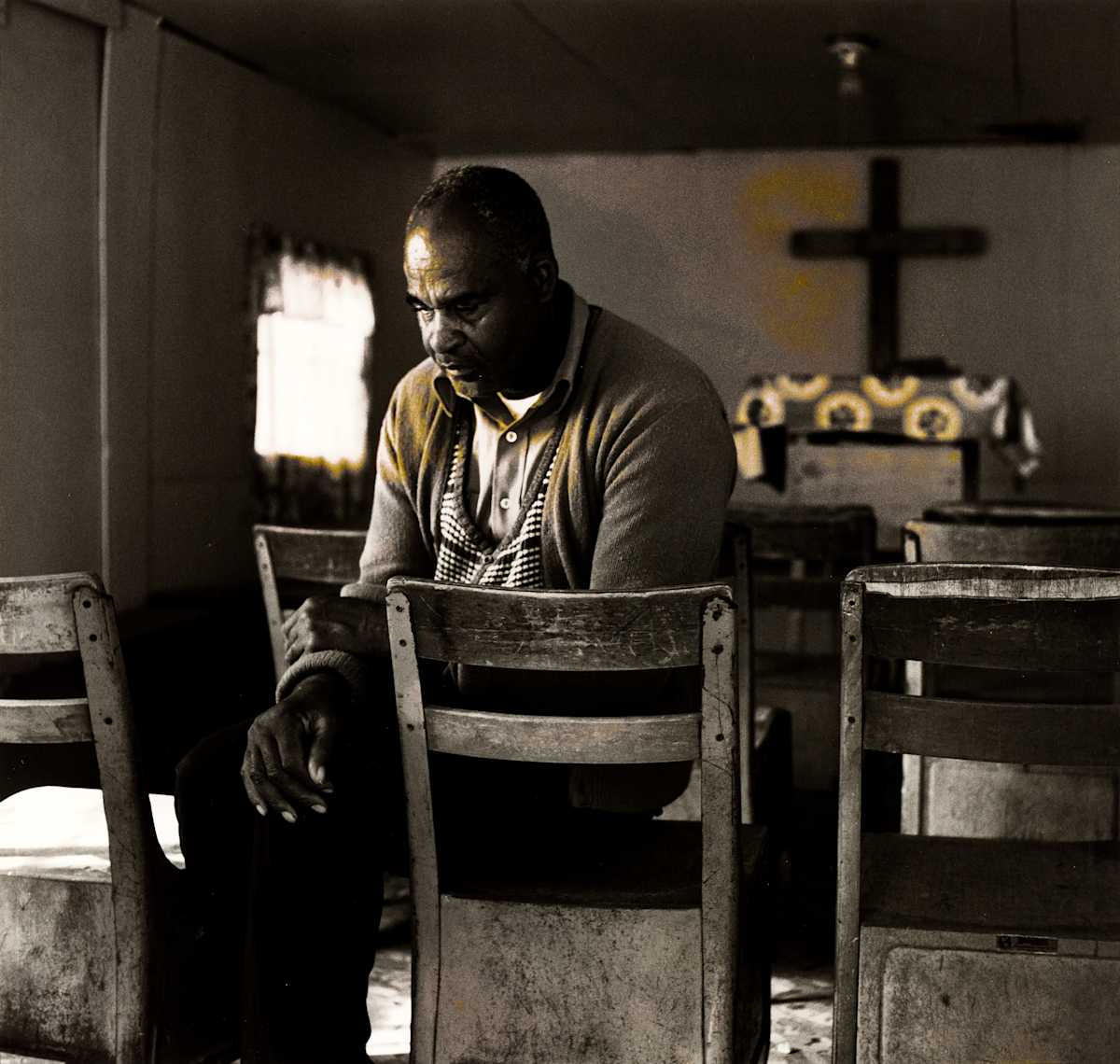 Man in Praise House by Roger Manley, Image 1.