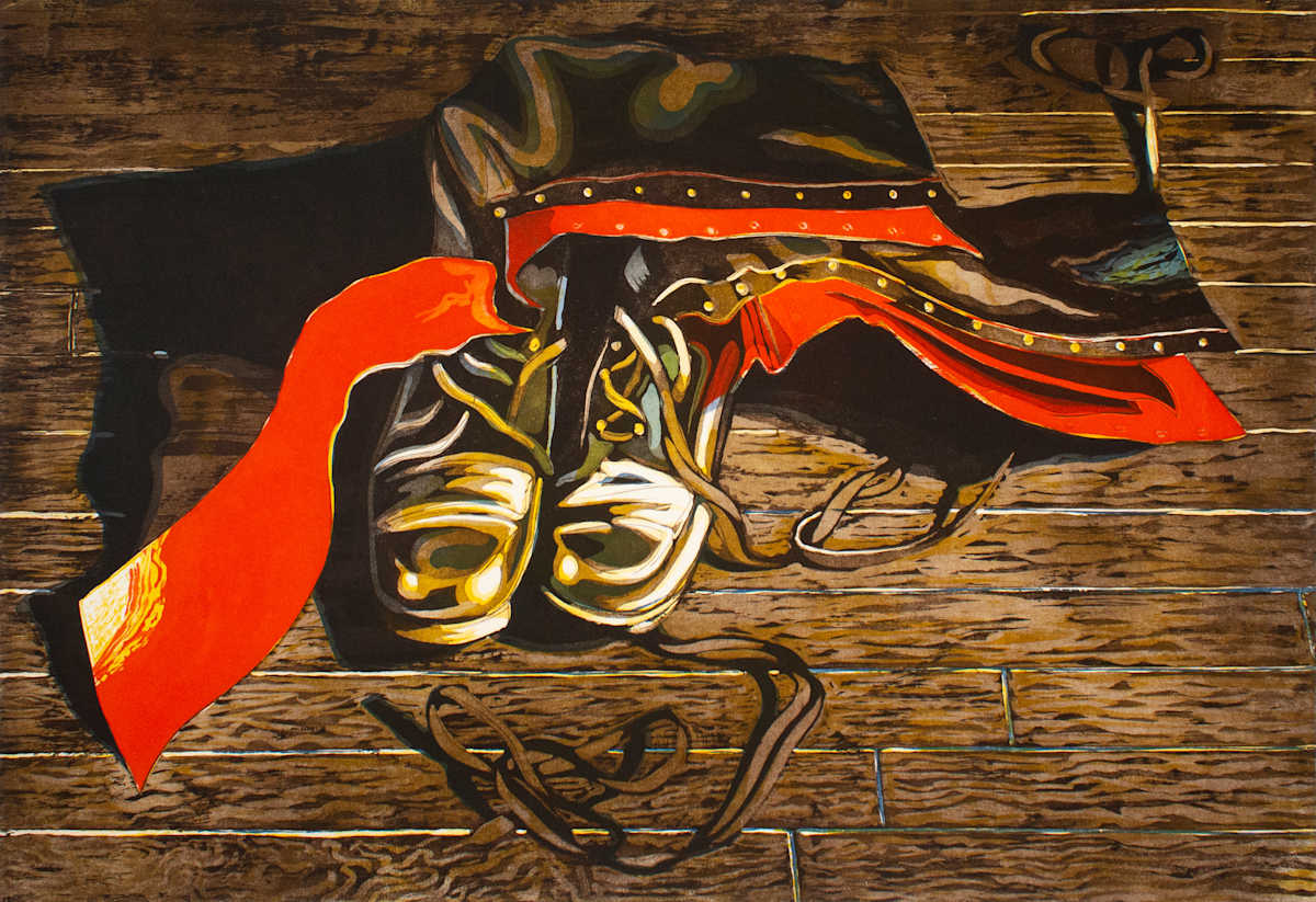 Boots by Lowell Nesbitt, Image 1.