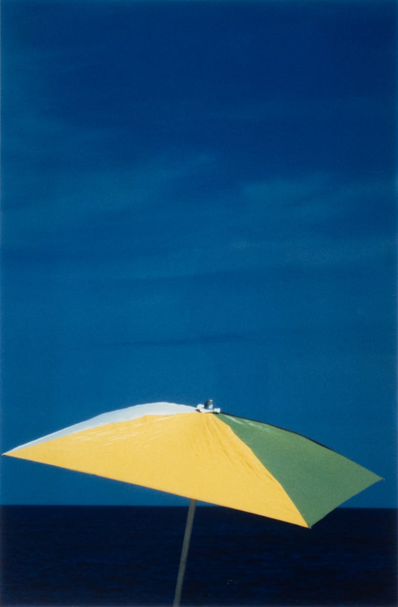 Untitled (Umbrella on Beach), East Hampton by Ralph Gibson 