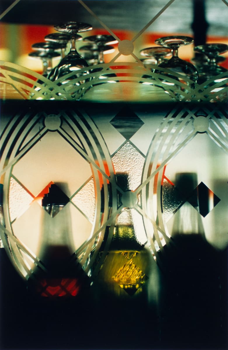 Untitled (Bottles, Glasses), Paris by Ralph Gibson, Image 1.