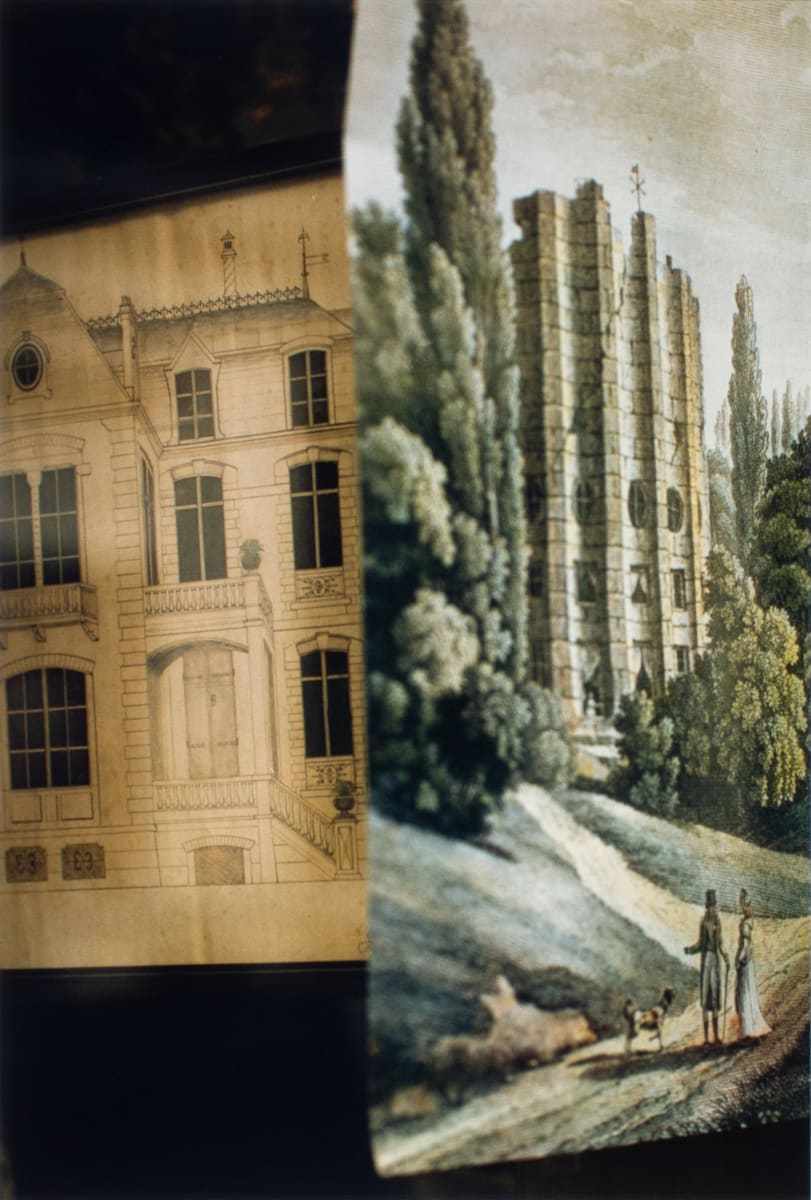 Untitled (Tapestry and Building), Paris by Ralph Gibson, Image 1.