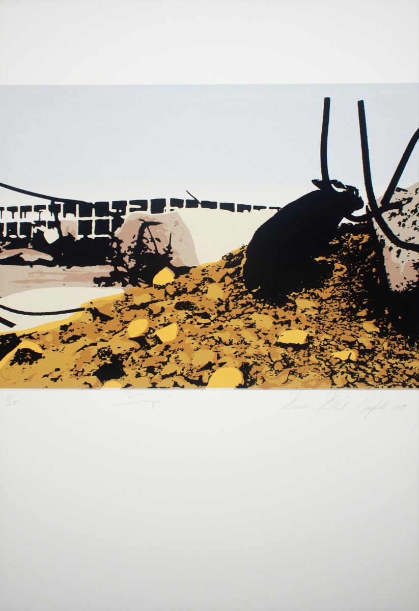 Scape, from the portfolio "Utopia" by Susan Goethel Campbell, Image 1.