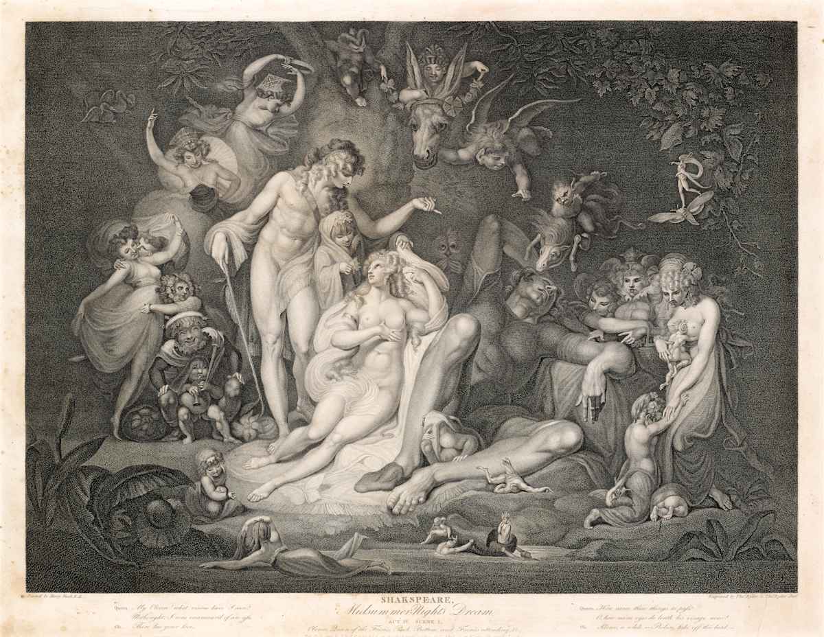 Dramatic Works of Shakespeare - A Midsummer Night's Dream by John Boydell 