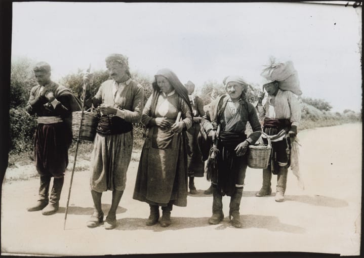 Villagers Returning from the Fields by Unknown 