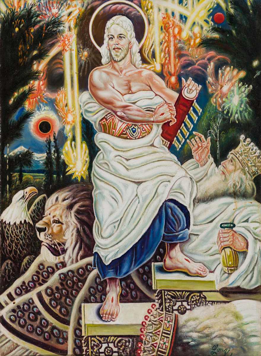 Christ Opens the Sixth Seal by McKendree Robbins Long, Image 1.