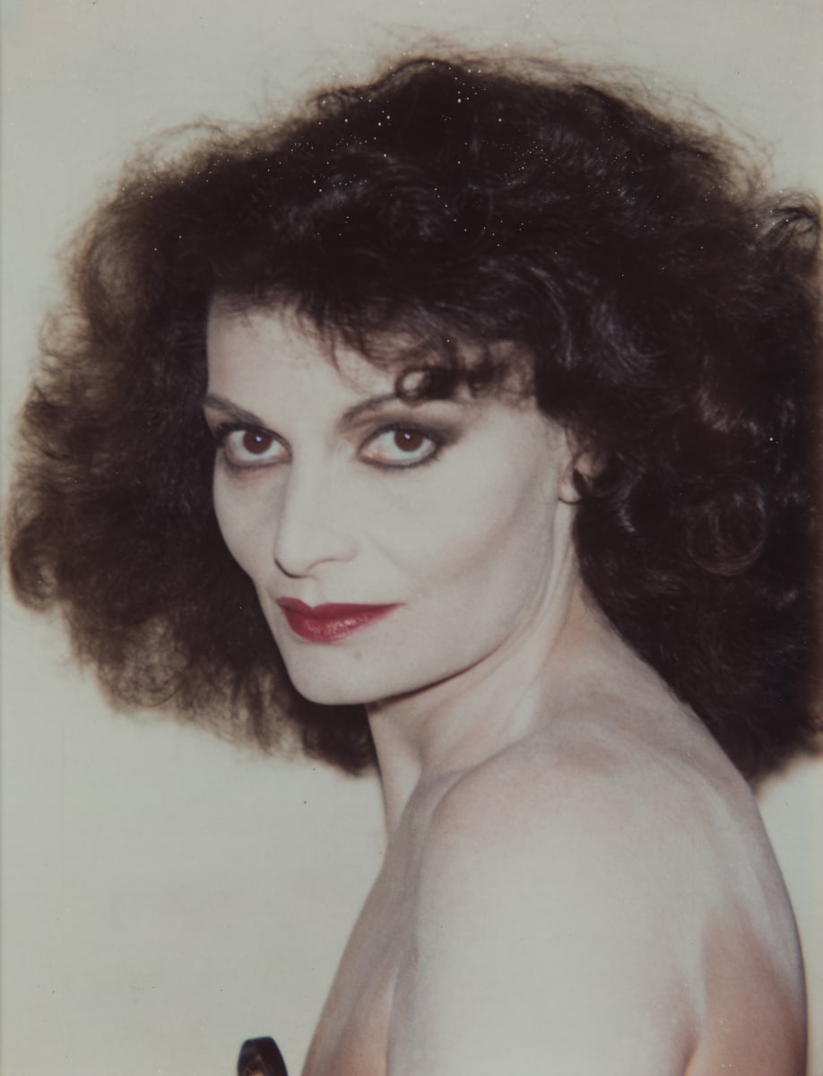 Diane Von Furstenberg by Andy Warhol 