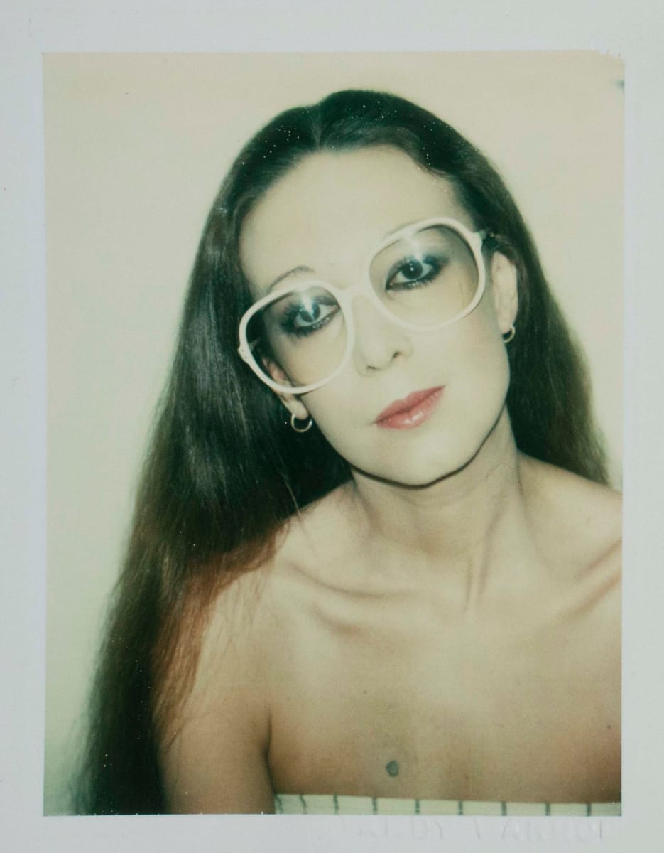 Unidentified Woman (White Glasses) by Andy Warhol 