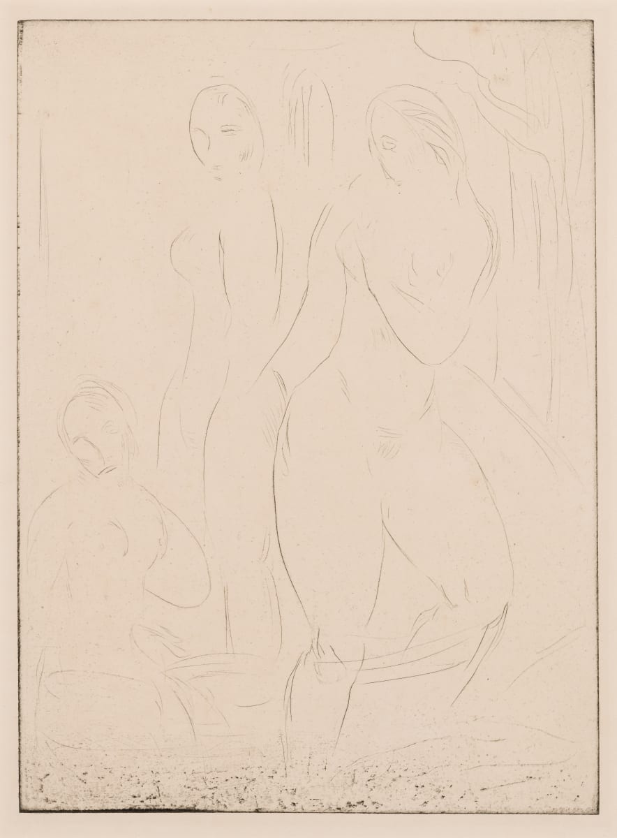 Nudes by Wilhelm Lehmbruck 